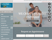 Tablet Screenshot of drronfried.com